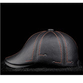 Boina Masculina Italiana de Couro SK272